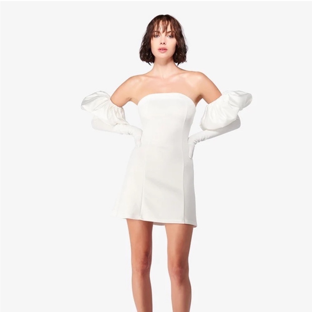 Miscreant Cupid Dress in White